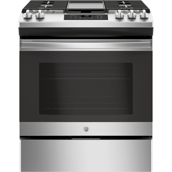 GE Appliances 30" 5.3 Cubic Feet Gas SlideIn Range & Reviews Wayfair